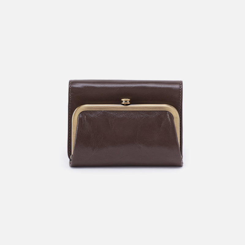 Robin Compact Wallet in Polished Leather - Hearthstone