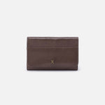 Jill Trifold Wallet in Polished Leather - Hearthstone