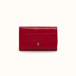 Jill Trifold Wallet In Polished Leather