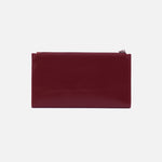 Jill Large Bifold Wallet in Polished Leather - Saddleberry