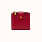 Dunn Mini Wallet In Polished Leather