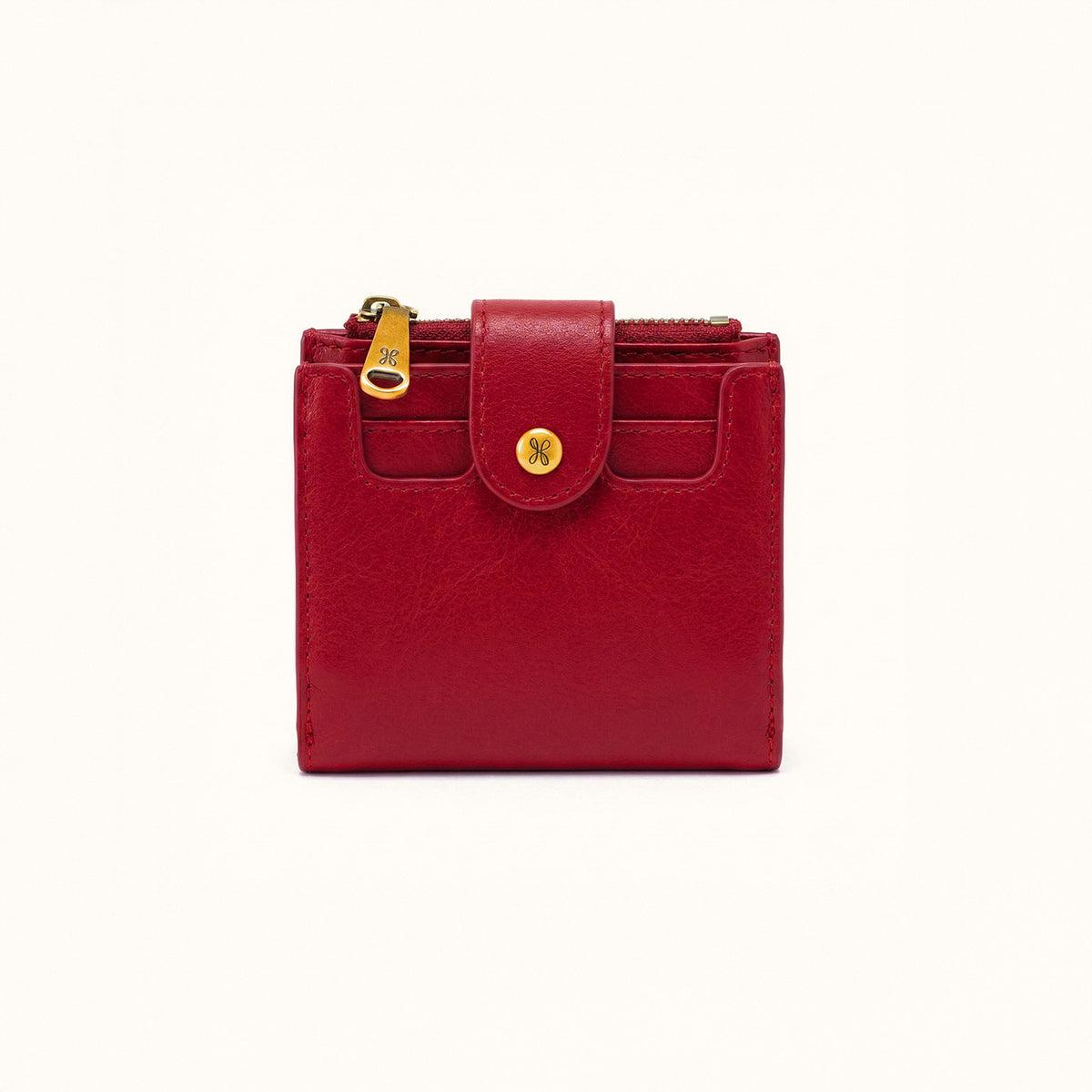 Dunn Mini Wallet In Polished Leather