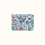 Jill Bifold Wallet in Printed Leather - Batik Blooms