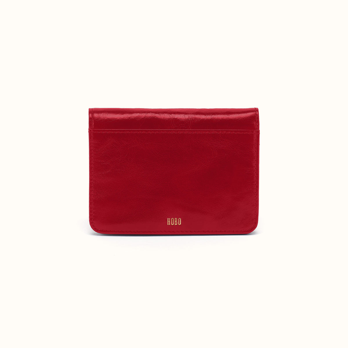 Jill Bifold Wallet In Polished Leather