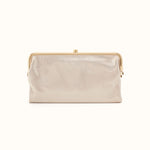 Lauren Clutch-Wallet In Metallic Leather