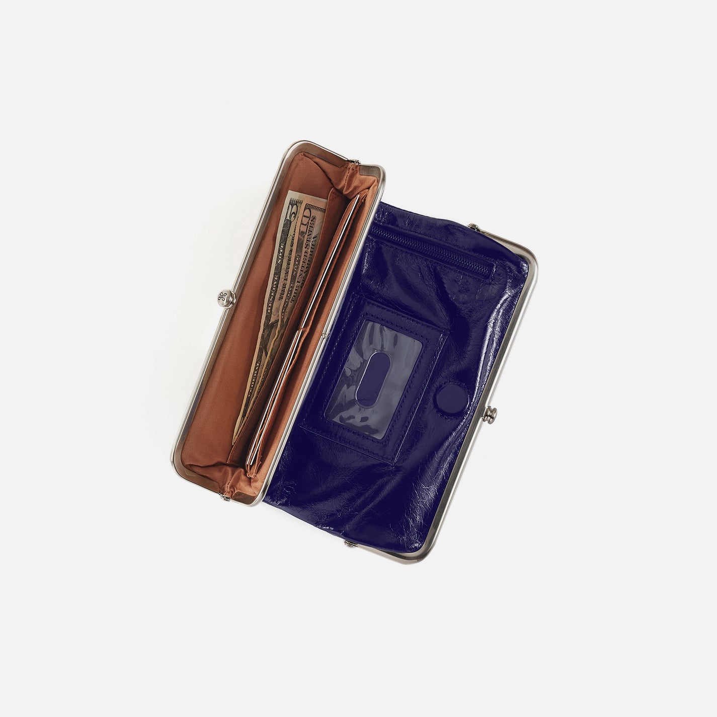 (取寄) ホーボー レディース ローレン HOBO women Lauren Clutch-wallet Winter Violet Lauren Clutch-Wallet in Polished Leather - Winter Violet – HOBO