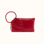 Sable Wristlet In Polished Leather