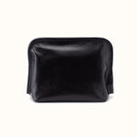 Beauty Cosmetic Pouch In Polished Leather