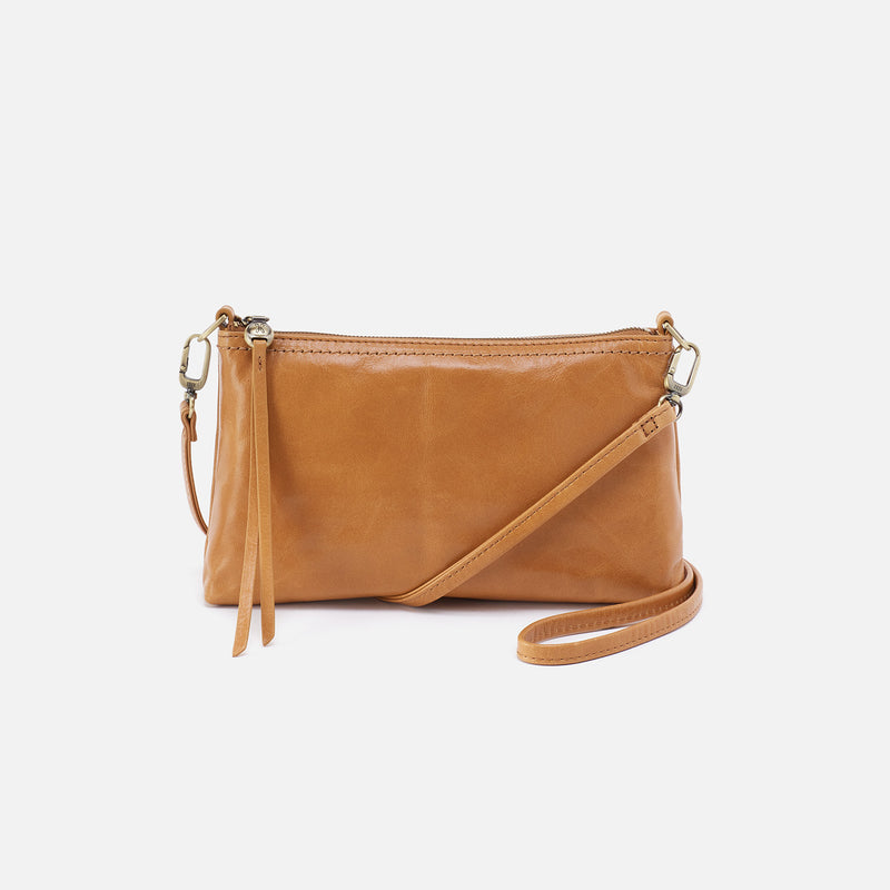 Darcy Crossbody in Polished Leather - Natural