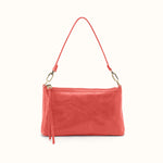 Darcy Crossbody In Polished Leather - Pink Mirage