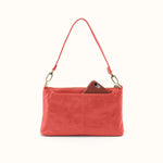 Darcy Crossbody In Polished Leather - Pink Mirage