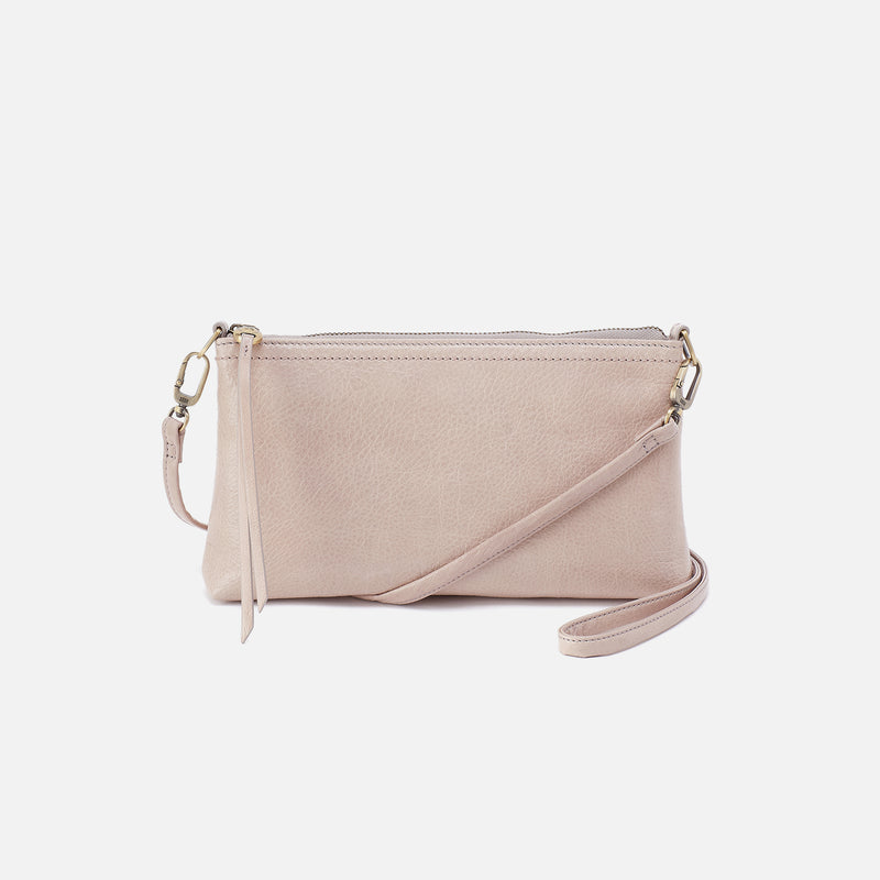 Darcy Crossbody In Gloss Leather - Stone Gloss