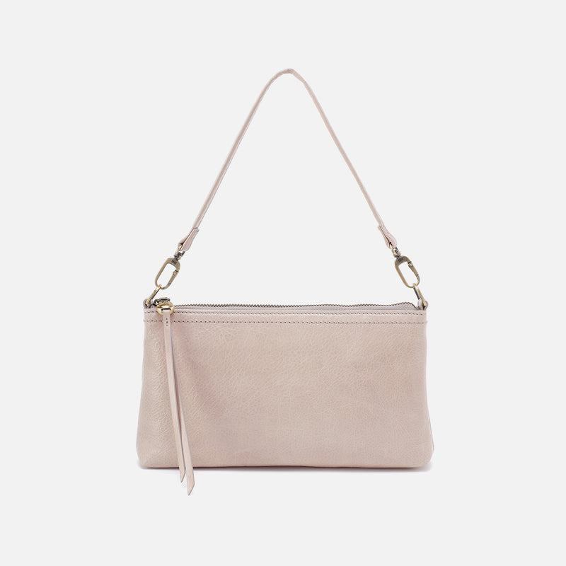 Darcy Crossbody In Gloss Leather - Stone Gloss