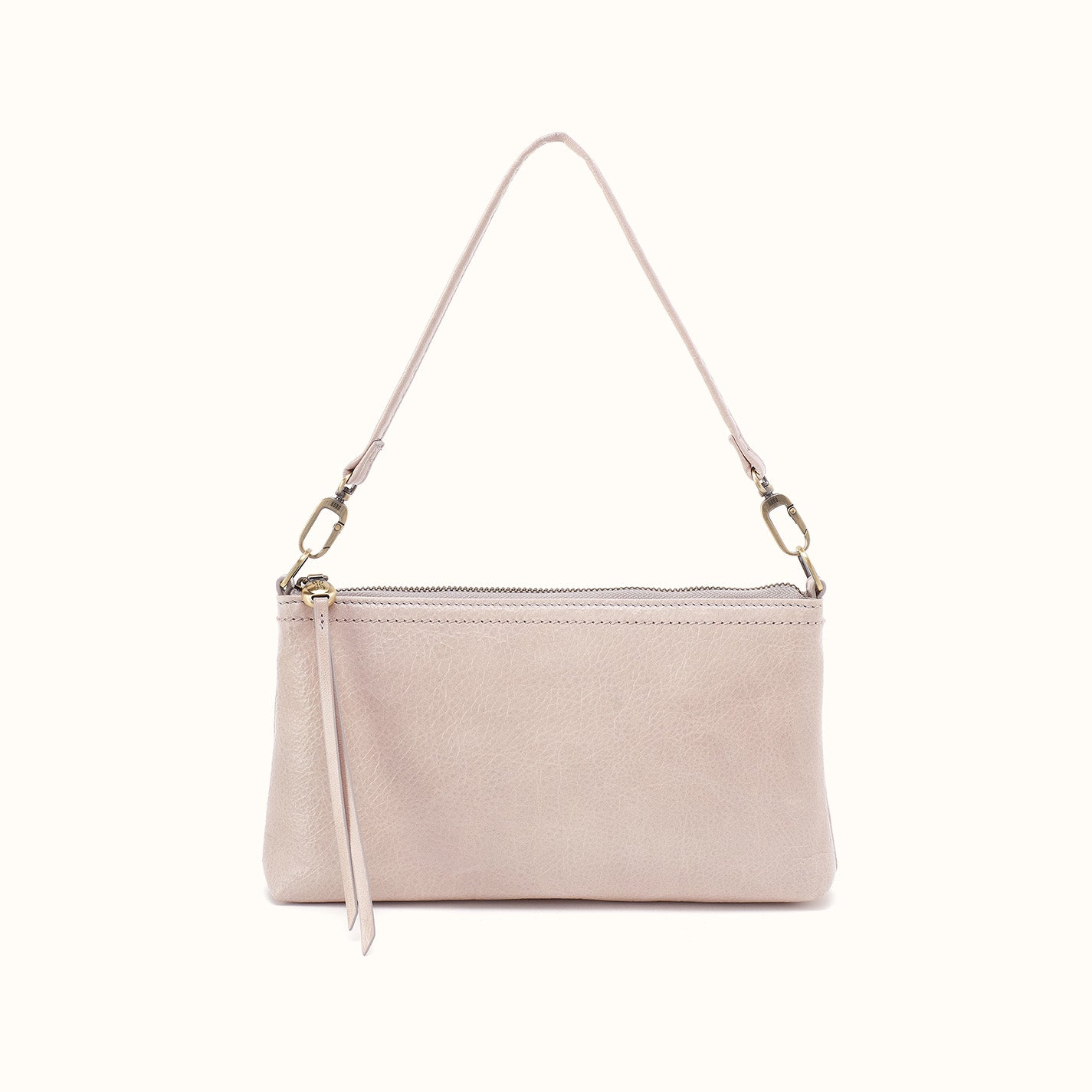 Darcy Crossbody In Gloss Leather - Stone Gloss – HOBO