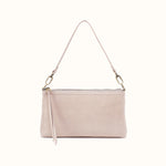 Darcy Crossbody In Gloss Leather - Stone Gloss