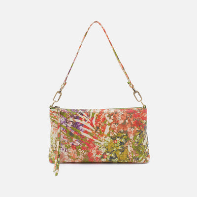 Darcy Crossbody in Printed Leather - Tropic Print