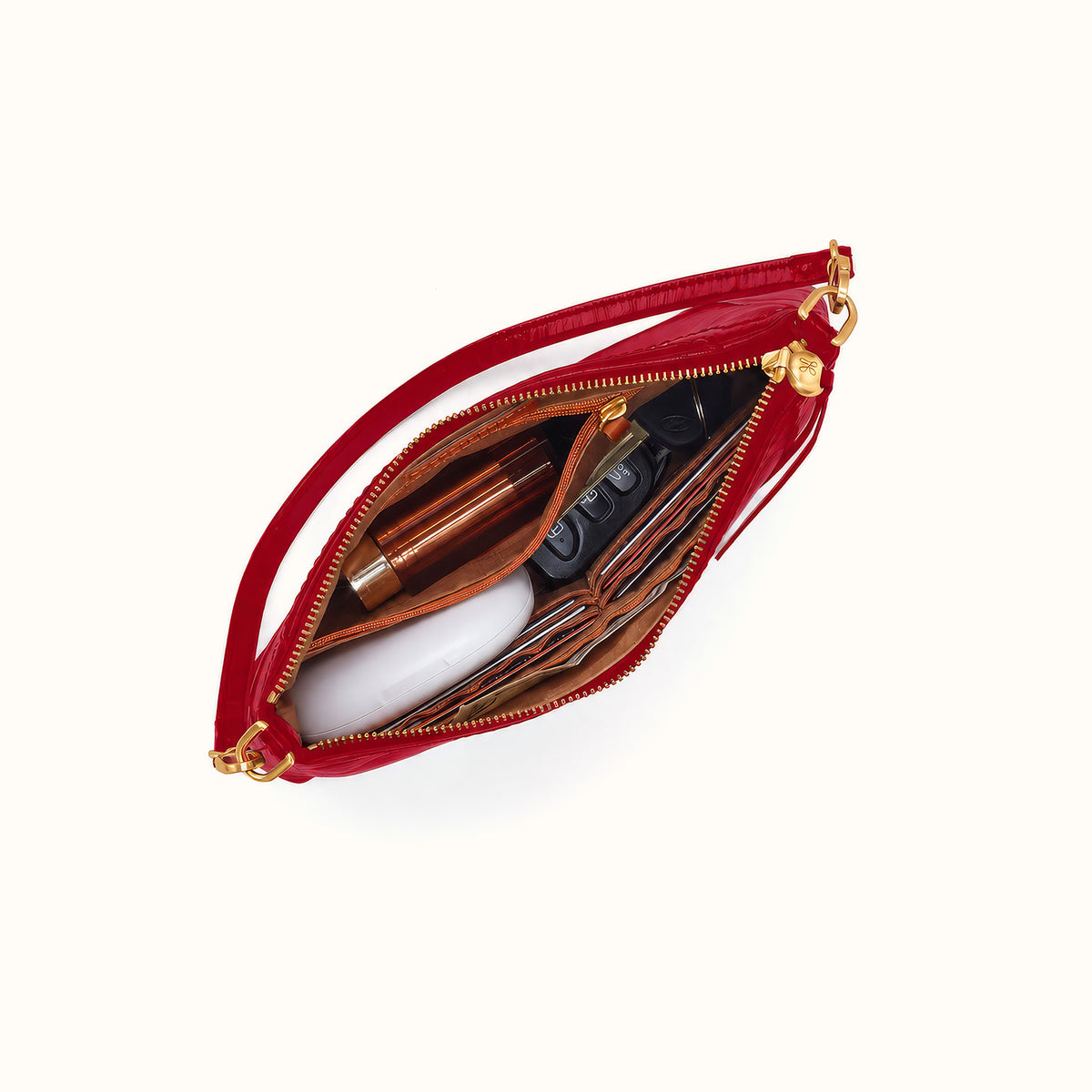 Darcy Crossbody In Polished Leather