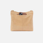 Cambel Crossbody in Polished Leather - Desert Sand