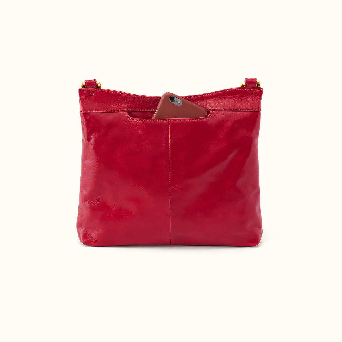 Cambel Crossbody In Polished Leather
