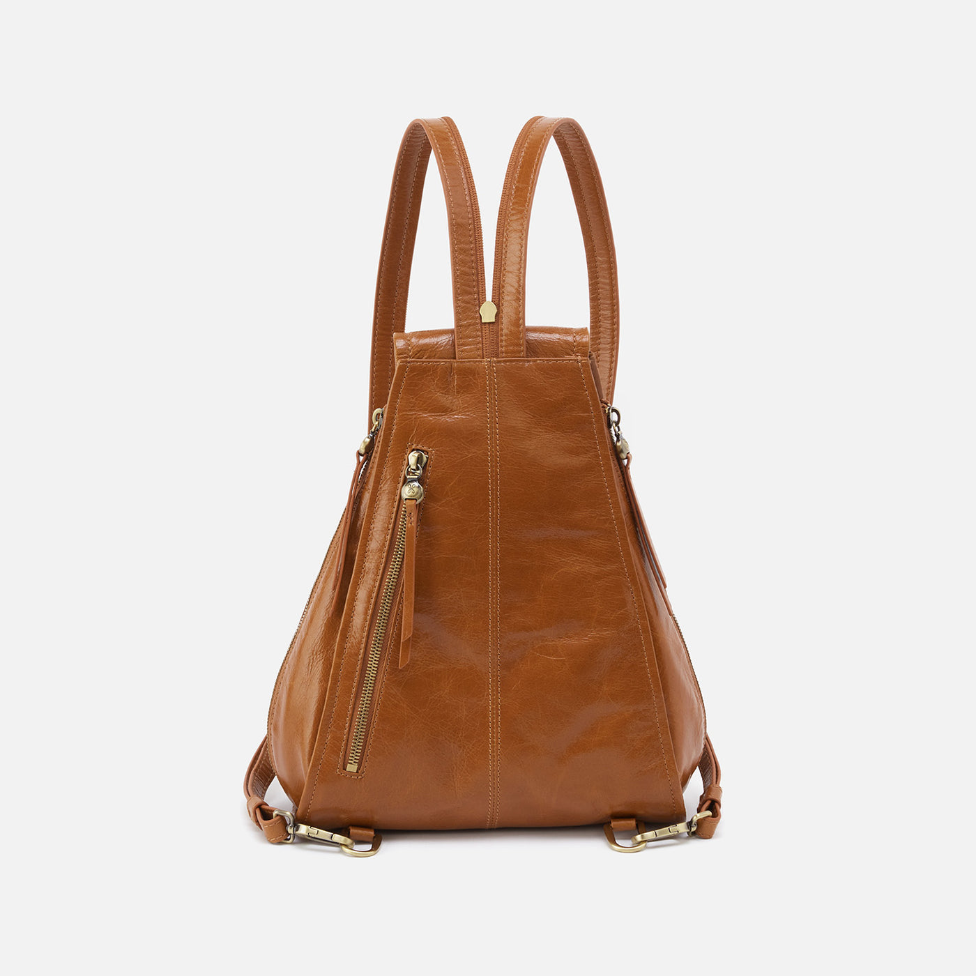 Betta Backpack in Polished Leather - Truffle – HOBO
