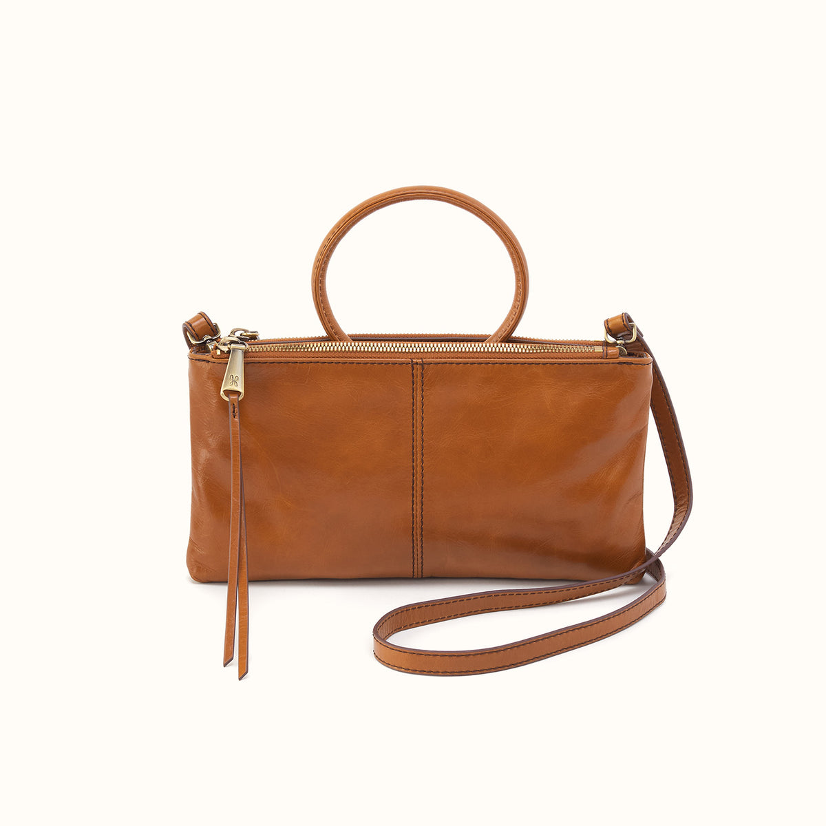 Sable Crossbody In Polished Leather