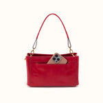 Seneca Shoulder Crossbody In Polished Leather