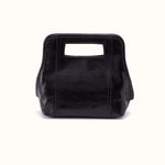 Ace Crossbody In Polished Leather - Black