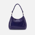 Madison Shoulder in Polished Leather - Winter Violet
