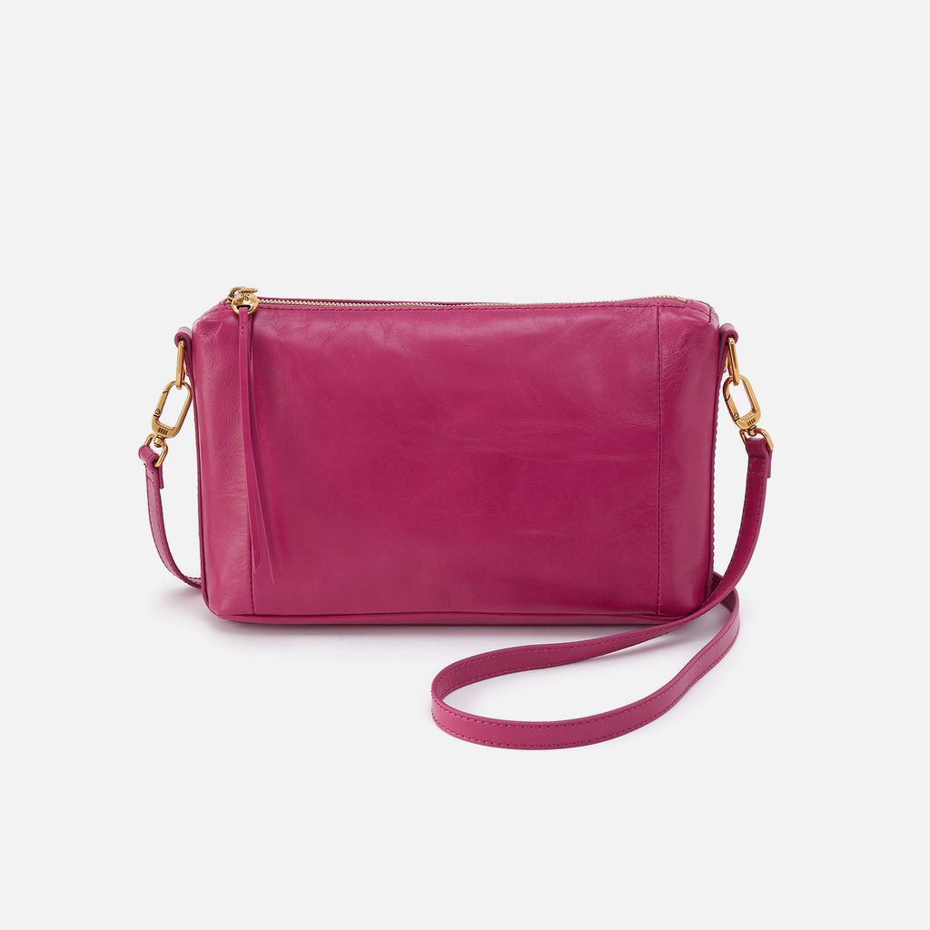 ボーダーズアットバルコニー　シティポリ　クロスボディ Darcy Crossbody in Polished Leather - Butter Yellow – HOBO