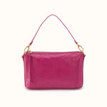 Darcy Carry-All Crossbody in Polished Leather - Cactus Flower