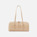 Scottie Satchel in Polished Leather - Parchment