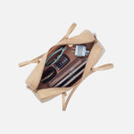 Scottie Satchel in Polished Leather - Parchment