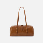 Scottie Satchel in Polished Leather - Truffle