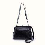 Alba Frame Large Shoulder In Polished Leather