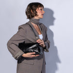Darcy Shoulder In Polished Leather