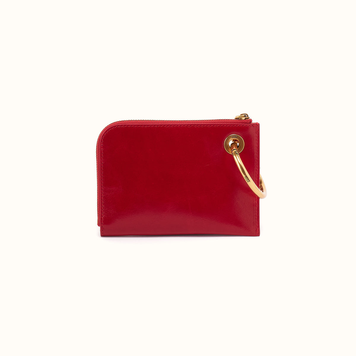 Jett Cc Wristlet In Polished Leather