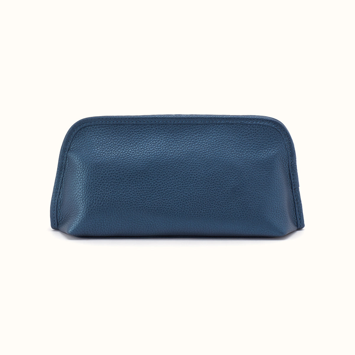 Beauty Brush Case In Metallic Leather