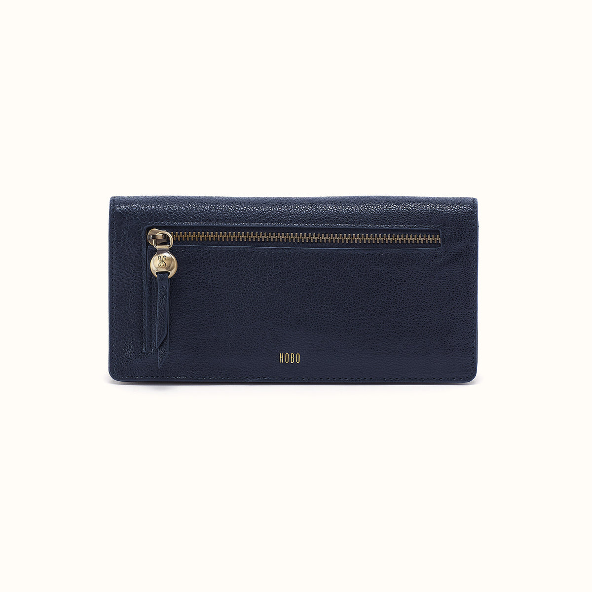 Hutton Large Wallet In Micrograin Leather