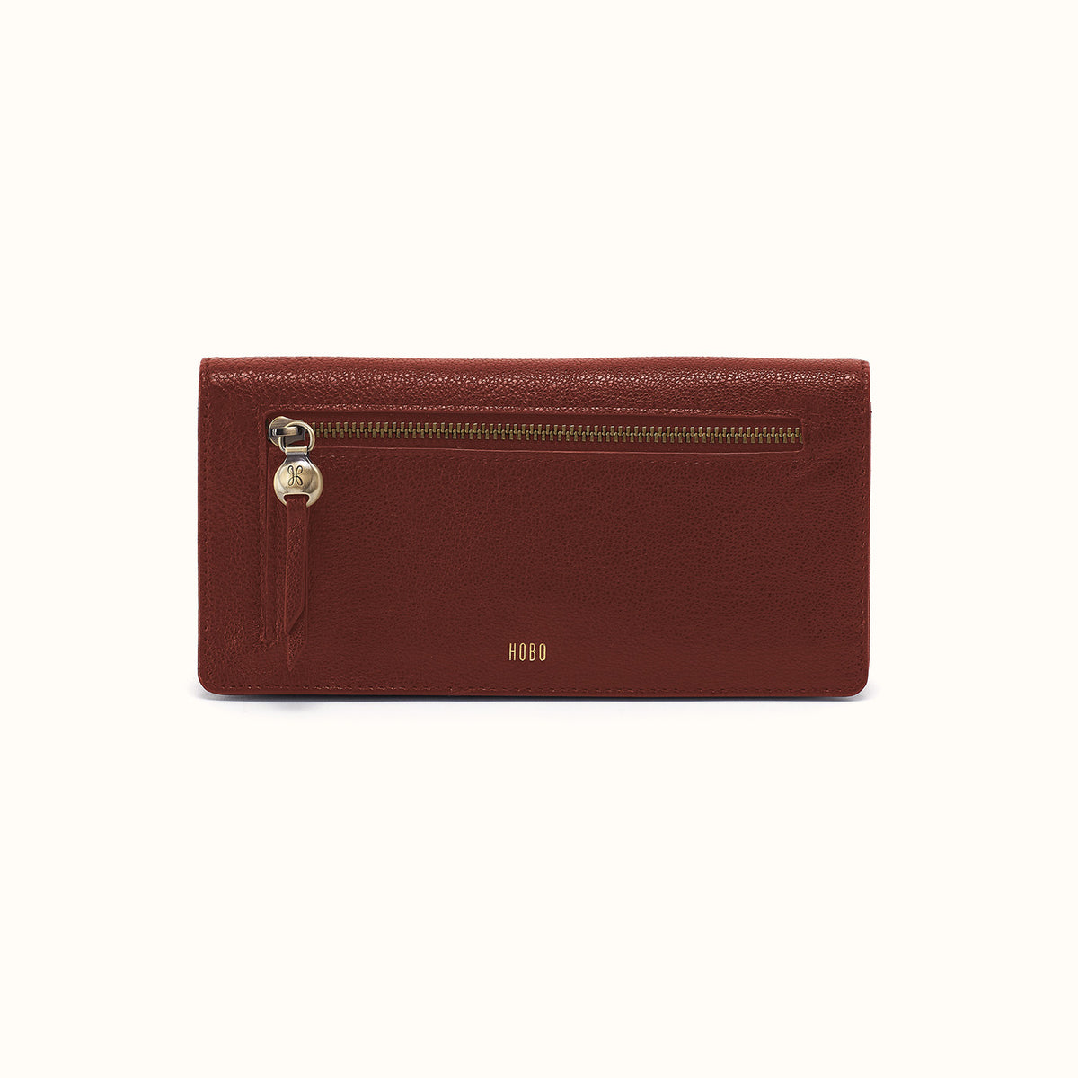 Hutton Large Wallet In Micrograin Leather