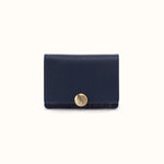 Hutton Small Wallet In Micrograin Leather
