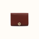 Hutton Small Wallet In Micrograin Leather
