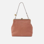Amelia Crossbody in Micrograin Leather - Glazed Donut