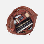 La Jolla Hobo In Cloud Leather - Cocoa Bean