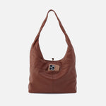 La Jolla Hobo In Cloud Leather - Cocoa Bean