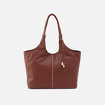La Jolla Tote In Cloud Leather - Cocoa Bean