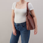 La Jolla Tote In Cloud Leather - Cocoa Bean