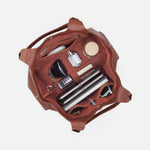 La Jolla Tote In Cloud Leather - Cocoa Bean