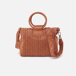 Sheila Medium Satchel in Washed Leather - Harvest Wheat