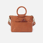 Sheila Medium Satchel in Washed Leather - Harvest Wheat