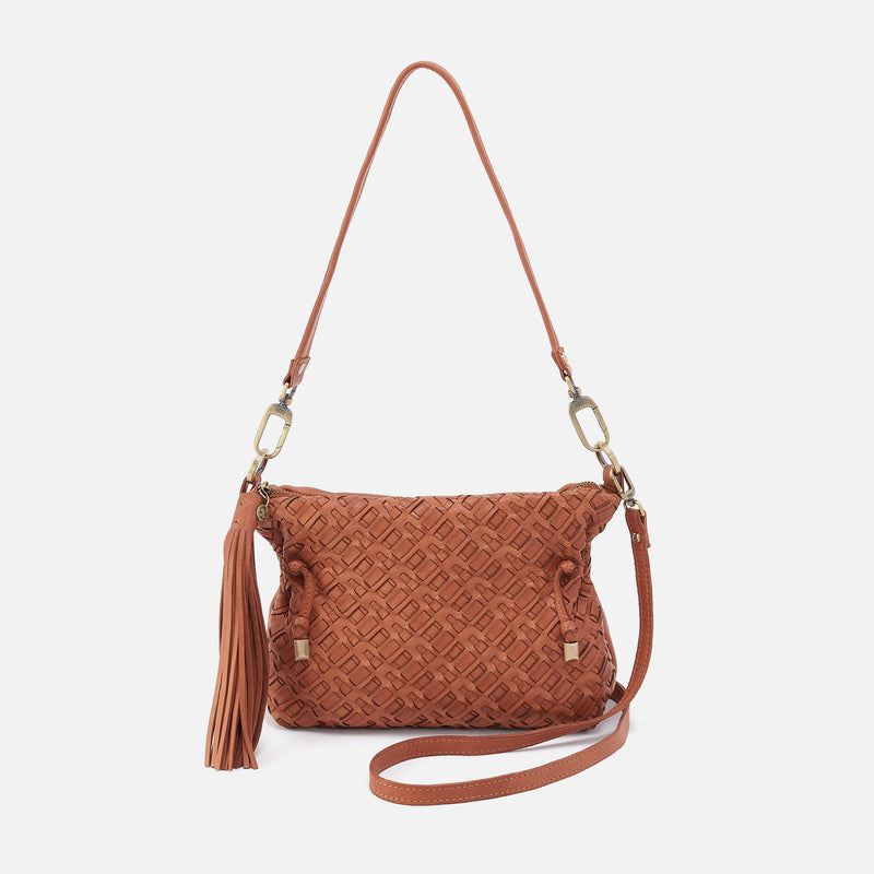Kori Crossbody In Washed Leather - Harvest Wheat